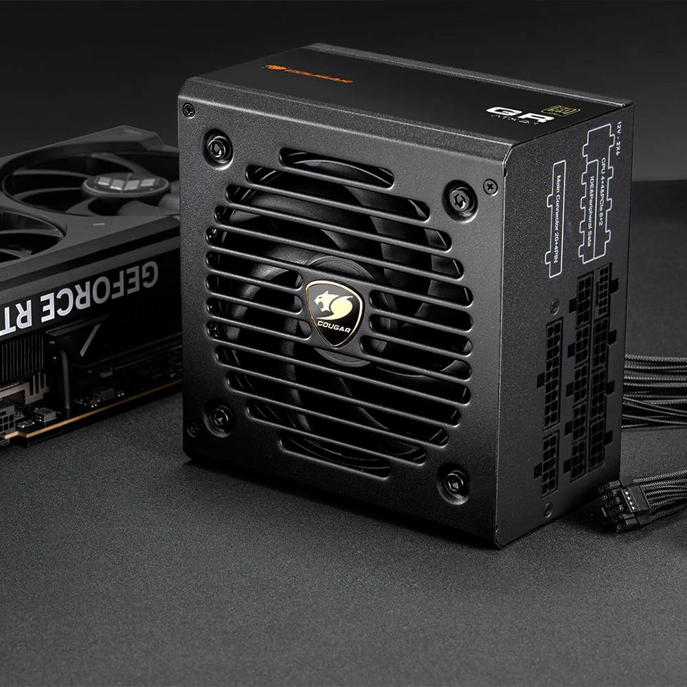 【COUGAR 美洲獅】GR 750W 全模組 金牌 電源供應器